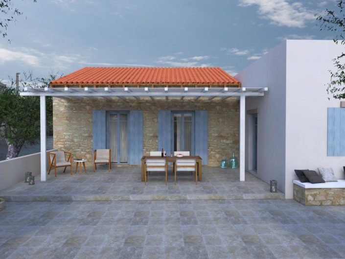 Restoration of traditional stone house